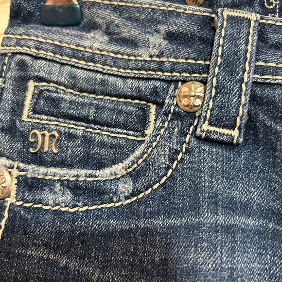 Miss Me Capri Jeans Sz 10 Youth Girl - Picture 2 of 10